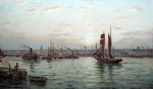 Le Port de Liverpool (?)